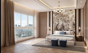 Bedroom in 5 BHK Apartment at Indiabulls Sky, Lower Parel – for Rent