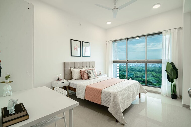 Bedroom, raj-infinia 3 Bedroom 1095 Sq.Ft. Apartment In Malad West Mumbai 9322577