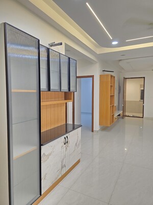 Building Lobby in 3 BHK Apartment at Prestige Beverly Hills, Kokapet – for Rent