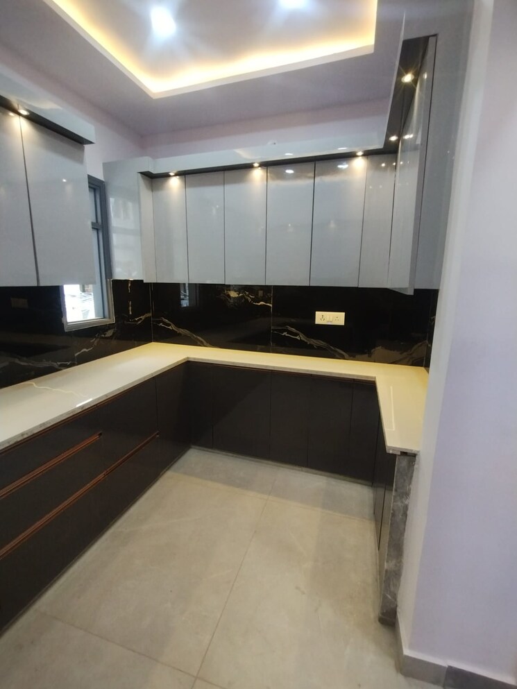 Kitchen, himgiri-enclave 3 Bedroom 1350 Sq.Ft. Builder Floor In Burari Delhi 9322580