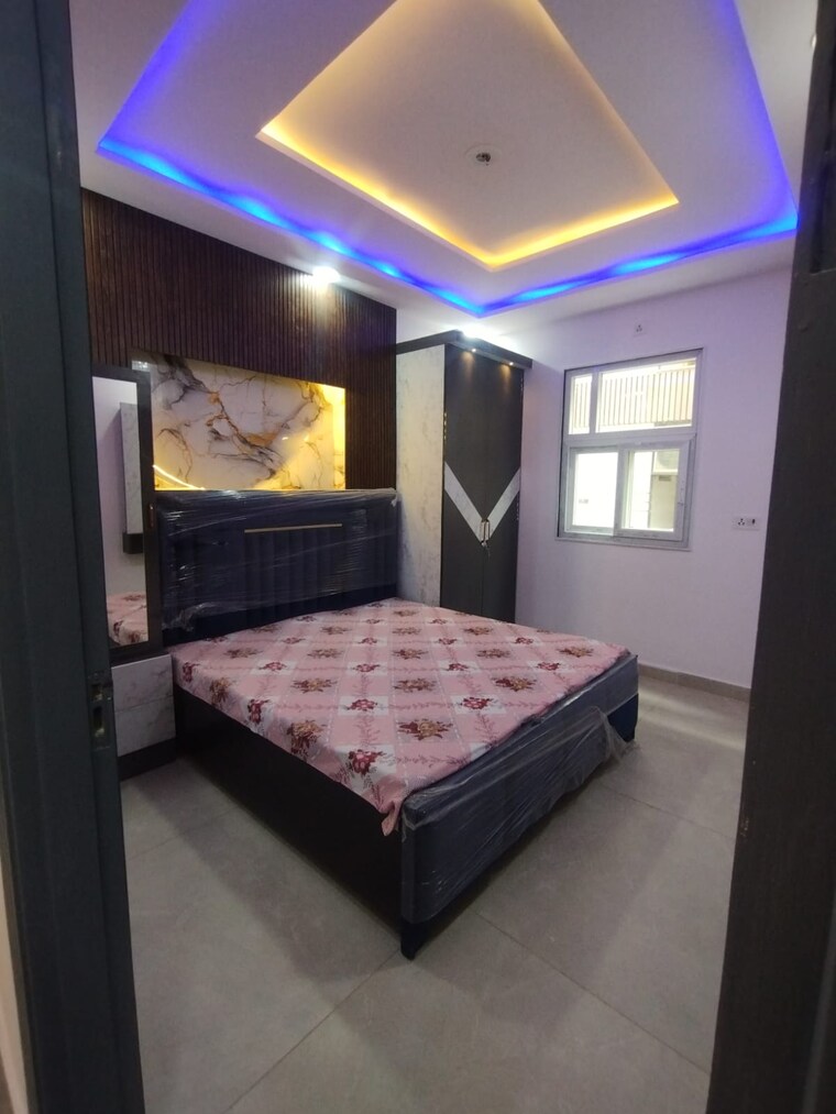 Bedroom, himgiri-enclave 3 Bedroom 1350 Sq.Ft. Builder Floor In Burari Delhi 9322580