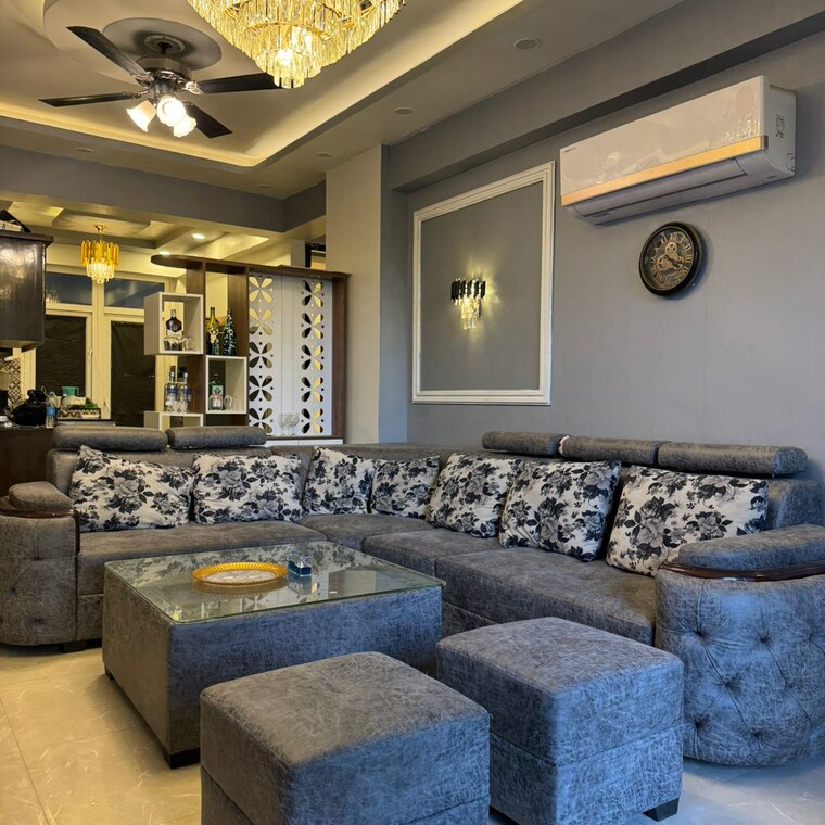 Living Room, pacific-golf-estate 3 Bedroom 2800 Sq.Ft. Penthouse In Kulhan Dehradun 9322582