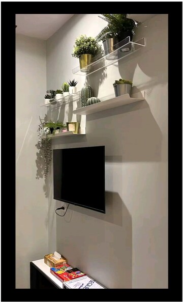 Kitchen in 1 BHK Apartment at Hiranandani Solitaire Studio Apartment, Ghodbunder Road – for Rent