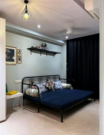 Bedroom in 1 BHK Apartment at Hiranandani Solitaire Studio Apartment, Ghodbunder Road – for Rent