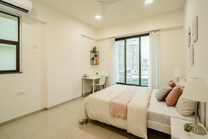 Bedroom in 3 BHK Apartment at Mahindra Splendour, Bhandup West – for Sale