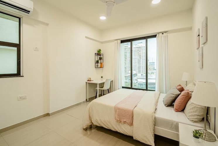 Bedroom, mahindra-splendour 3 Bedroom 1640 Sq.Ft. Apartment In Bhandup West Mumbai 9322645