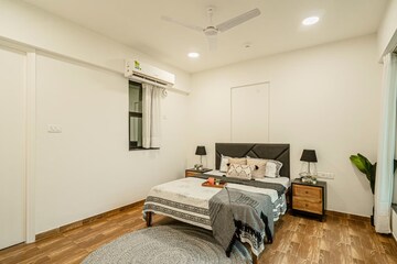 Bedroom in 3 BHK Apartment at Mahindra Splendour, Bhandup West – for Sale
