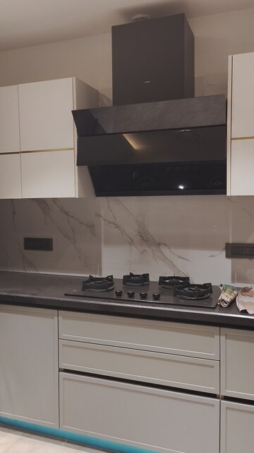 Kitchen in 3 BHK Builder Floor at Greater Kailash I – for Rent