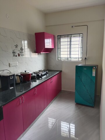 Kitchen in 1 BHK Apartment at Adithya Nilaya, Kadubeesanahalli – for Rent