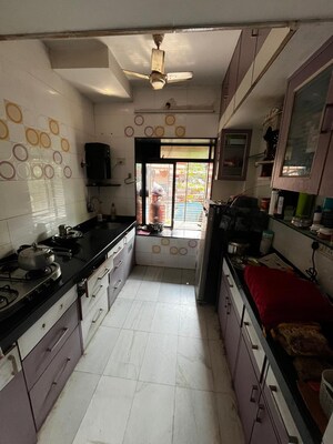 Kitchen in 1 BHK Apartment at Windsor CHS, Ashok Van – for Rent