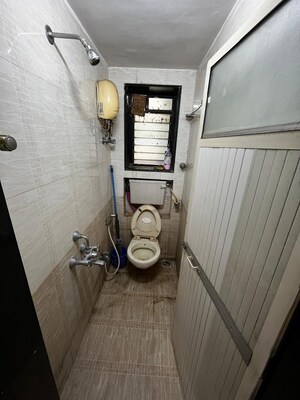 Bathroom in 1 BHK Apartment at Windsor CHS, Ashok Van – for Rent