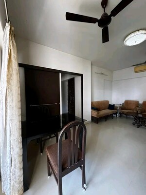 Living Room in 2.5 BHK Apartment at Ghodbunder Road – for Rent