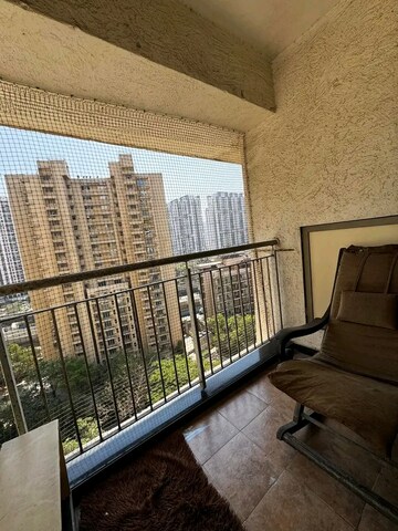 Balcony in 2.5 BHK Apartment at Ghodbunder Road – for Rent