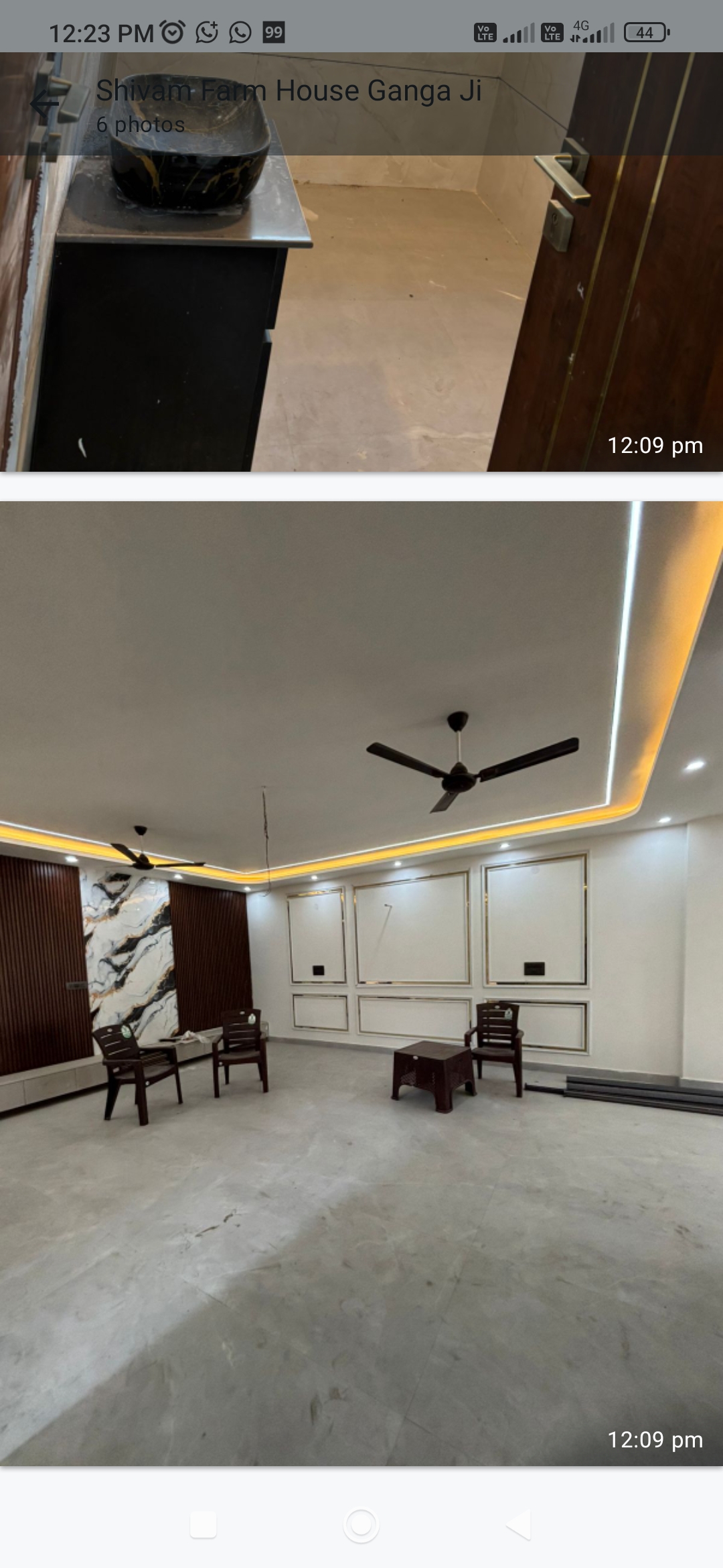 3.5 BHK + Servant Room Builder Floor For Rent in Lavender Floors