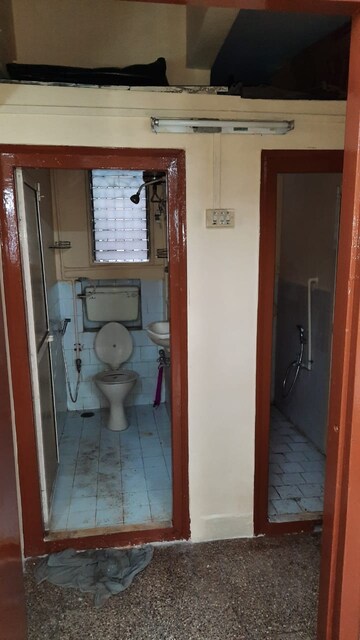 Bathroom in 1 BHK Apartment at Borla Co op Housing Society, Chembur – for Rent
