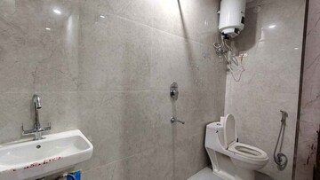 Bathroom in 1 BHK Builder Floor at Chattarpur – for Rent