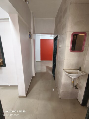 Bathroom in 1 BHK Apartment at Vastu Anand Apartment, Kalwa – for Rent