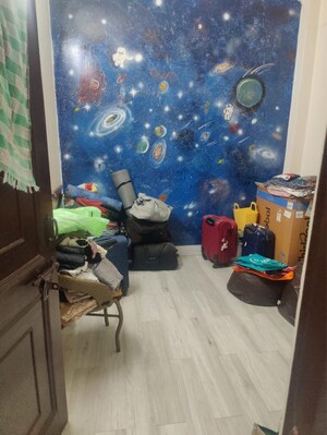 Living Room in 2 BHK Builder Floor at Laxmi Nagar – for Rent