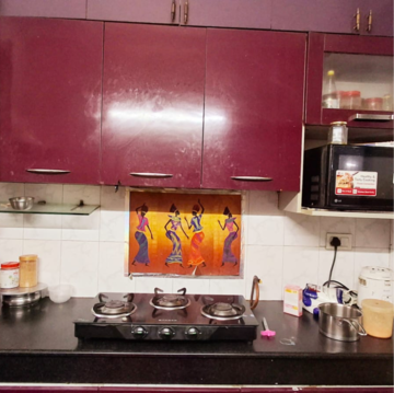 Living Room in 2.5 BHK Villa at Sector 23 – for Rent