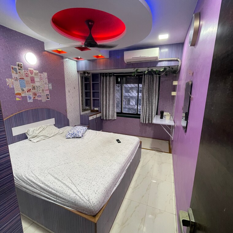 Bedroom, ramchandra-nivas 2 Bedroom 1150 Sq.Ft. Apartment In Bonkode Navi Mumbai 9322829