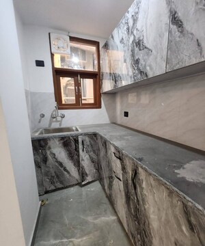 Kitchen in 2 BHK Builder Floor at Chattarpur – for Rent