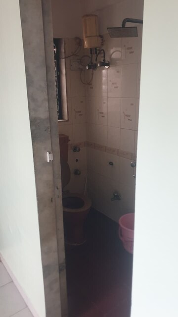 Bathroom in 2 BHK Apartment at Sector 11 Kopar Khairane – for Rent