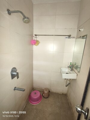 Bathroom in 1 BHK Apartment at Mandar Nature Glory, Kalwa – for Sale