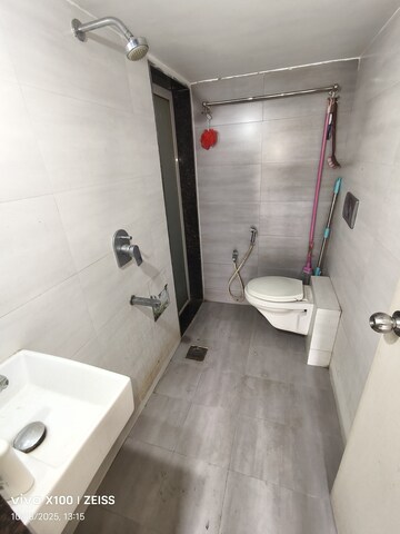 Bathroom in 1 BHK Apartment at Mandar Nature Glory, Kalwa – for Sale