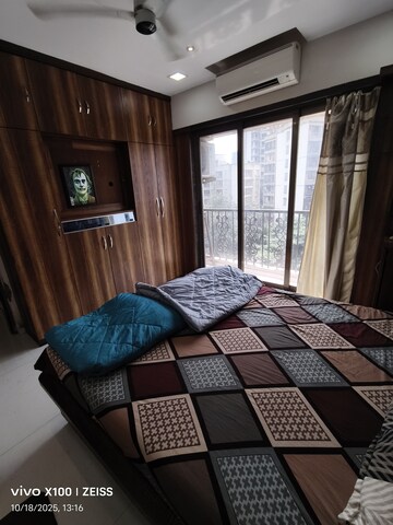 Master Bedroom in 1 BHK Apartment at Mandar Nature Glory, Kalwa – for Sale