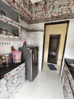 Kitchen in 1 BHK Apartment at Mandar Nature Glory, Kalwa – for Sale