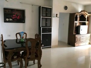 Living Room in 2.5 BHK Apartment at Lodha Splendora, Ghodbunder Road – for Rent