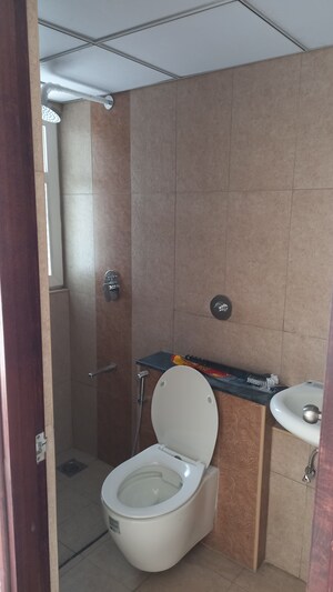 Bathroom in 2 BHK Apartment at Shapoorji Pallonji Joyville Hadapsar Annexe, Hadapsar – for Rent