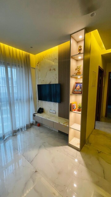 Living Room in 1 BHK Apartment at Lodha Casa Maxima, Mira Road – for Sale