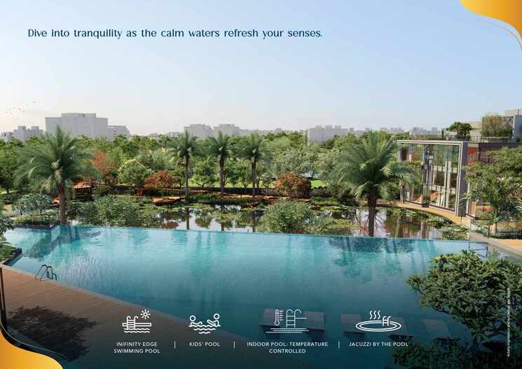 Swimming Pool, godrej-blue 3 Bedroom 1900 Sq.Ft. Apartment In B L Saha Road Kolkata 9322855