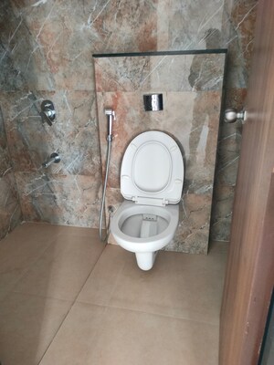 Bathroom in 3 BHK Apartment at Aeropolis Phase II, Dhanori – for Rent