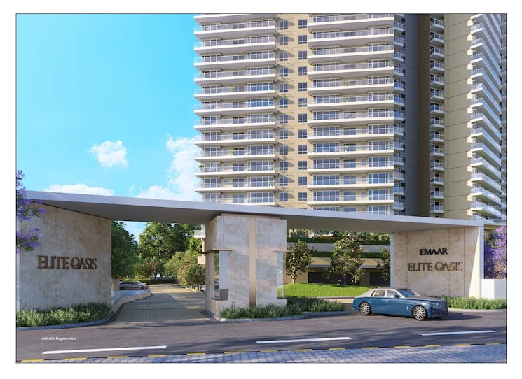 Exterior View, emaar-elite-oasis 3 Bedroom 1494 Sq.Ft. Apartment In Gomti Nagar Lucknow 9322853