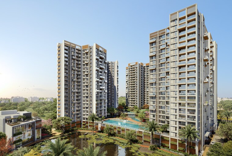 Exterior View, godrej-blue 3 Bedroom 2088 Sq.Ft. Apartment In B L Saha Road Kolkata 9322862