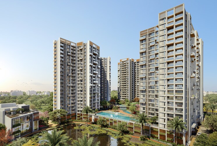 Exterior View, godrej-blue 4 Bedroom 2522 Sq.Ft. Apartment In B L Saha Road Kolkata 9322882