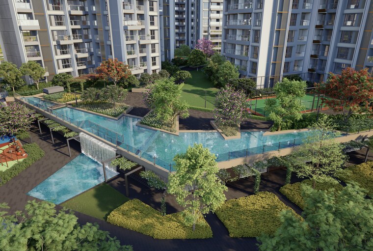 Swimming Pool, godrej-blue 4 Bedroom 2522 Sq.Ft. Apartment In B L Saha Road Kolkata 9322882