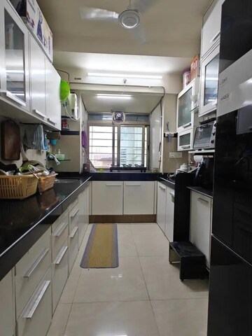 Kitchen in 2.5 BHK Apartment at Shree Ostwal Ocean, Bhayandar East – for Rent