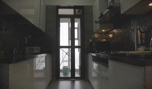 Kitchen in 2 BHK Apartment at Lodha The Park, Worli – for Rent