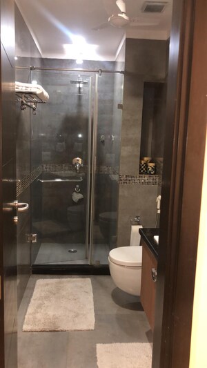 Bathroom in 3 BHK Builder Floor at Lajpat Nagar Iii – for Rent