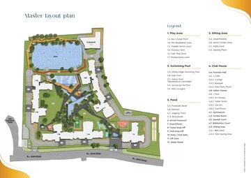 Master Plan in 4 BHK Apartment at Godrej Blue, B L Saha Road – for Sale