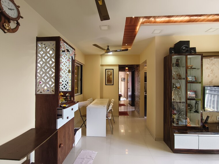 Living Room, laabh-gloria 2 Bedroom 680 Sq.Ft. Apartment In Ghodbunder Road Thane 9322962