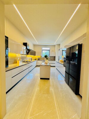 Kitchen in 3.5 BHK Apartment at International Airport Road – for Sale