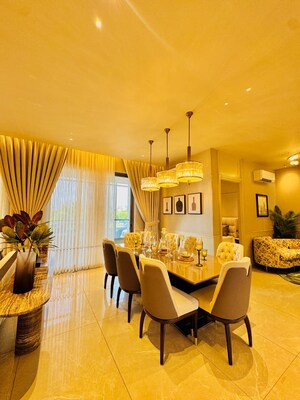 Dining area in 3.5 BHK Apartment at International Airport Road – for Sale