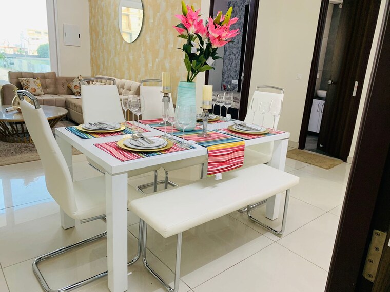 Master Bedroom, hermitage-centralis 3 Bedroom 2025 Sq.Ft. Apartment In Vip Road Zirakpur 9322989