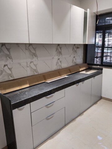 Kitchen in 1 BHK Apartment at Noble Aasra Height, Kausa – for Sale