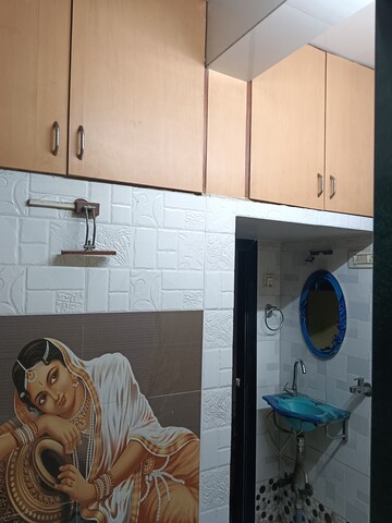 Bathroom in 1 BHK Apartment at Dombivli East – for Rent