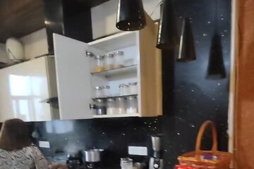 Kitchen in 3 BHK Builder Floor at Sector 7 – for Sale
